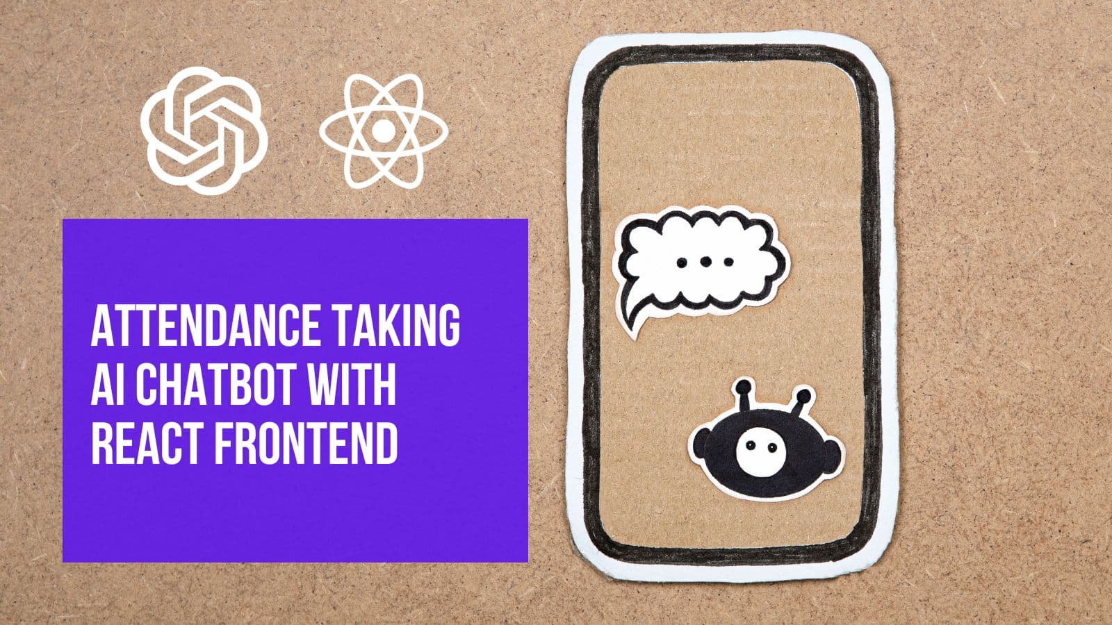 Attendance Taking AI Chatbot with React Frontend