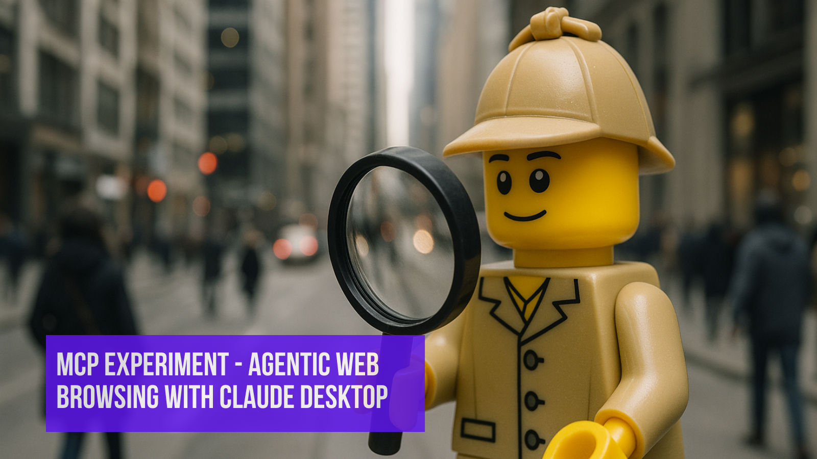 MCP Experiment - Agentic Web Browsing with Claude Desktop