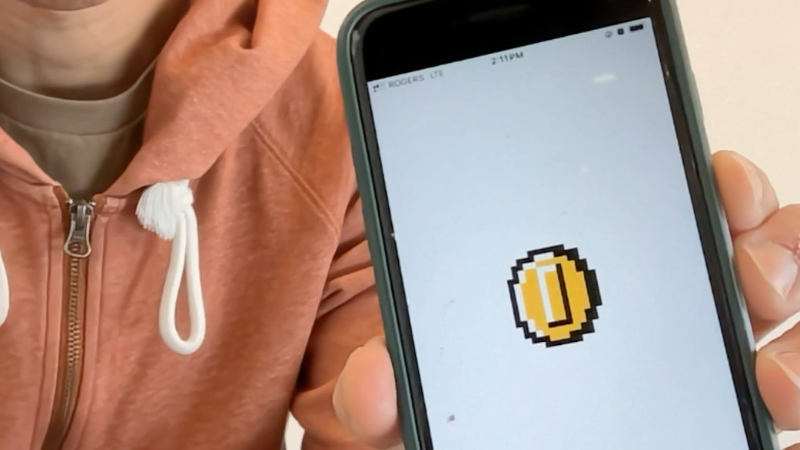 Build Super Mario Bros Coin App Using Accelerometer to Trigger Sound Effect